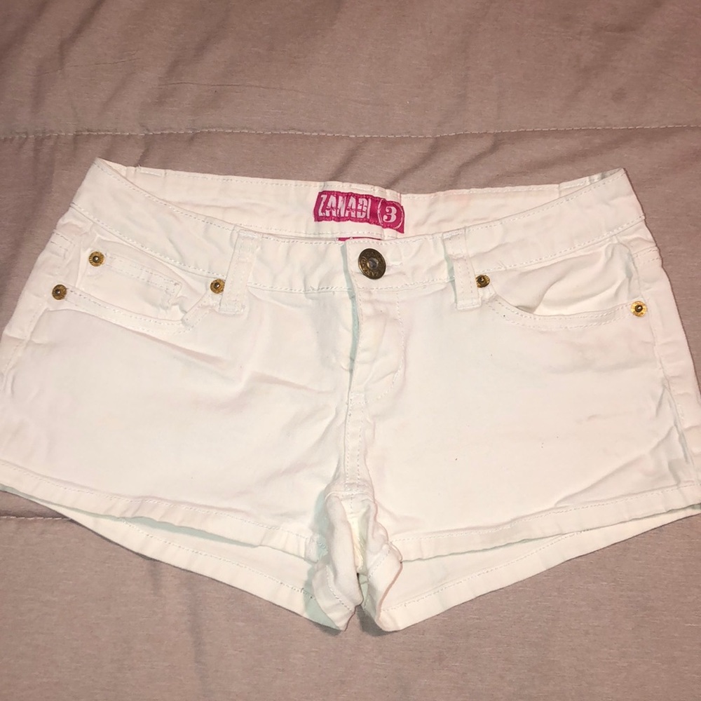 White shorts